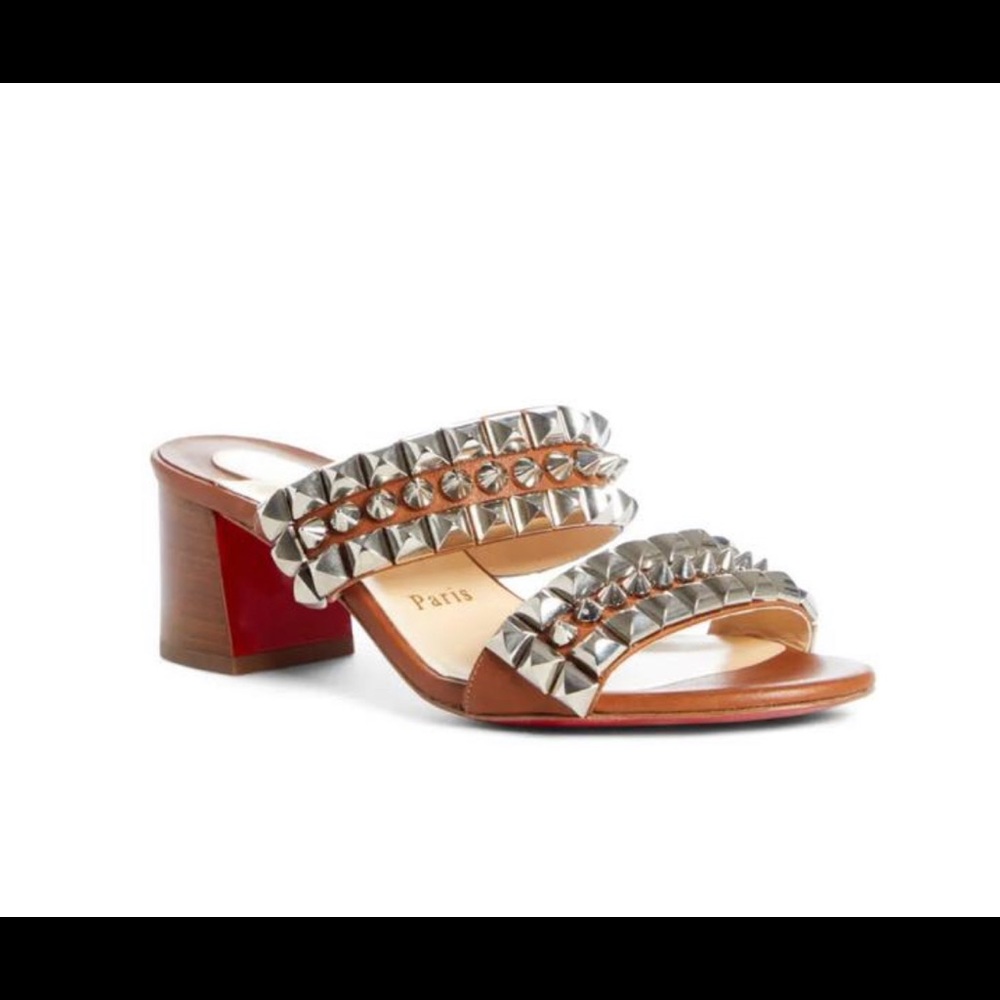 Christian Louboutin Tina goes mad 55  sandals.